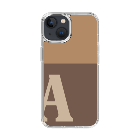 Slim Protection Case［ Original - initial two tone - A brown ］