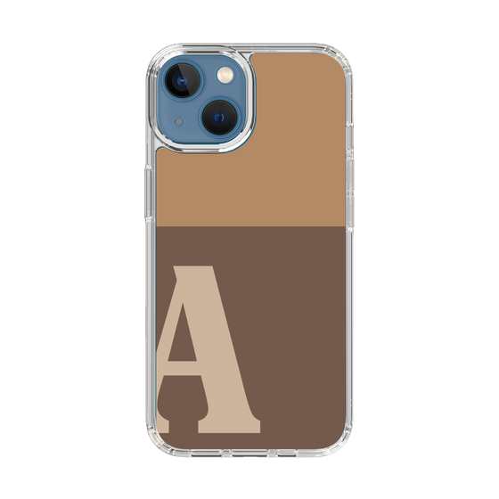 Slim Protection Case［ Original - initial two tone - A brown ］