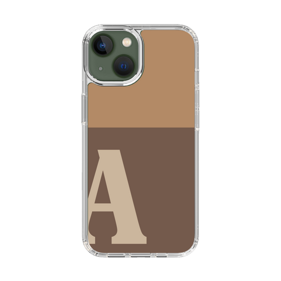 Slim Protection Case［ Original - initial two tone - A brown ］
