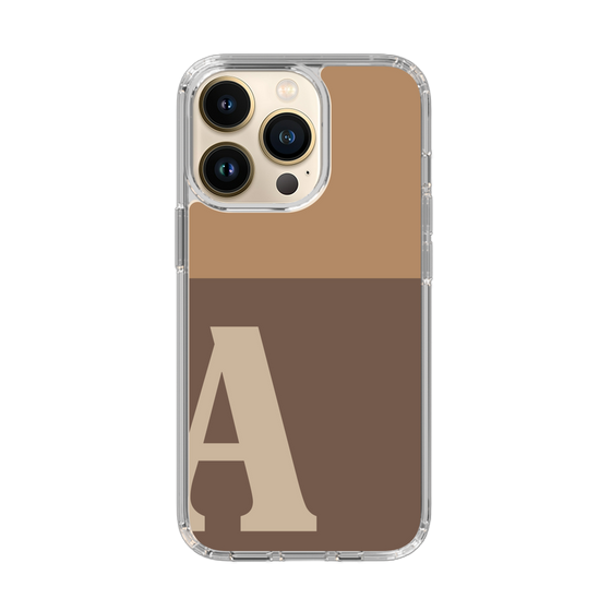 Slim Protection Case［ Original - initial two tone - A brown ］