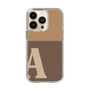 Slim Protection Case［ Original - initial two tone - A brown ］