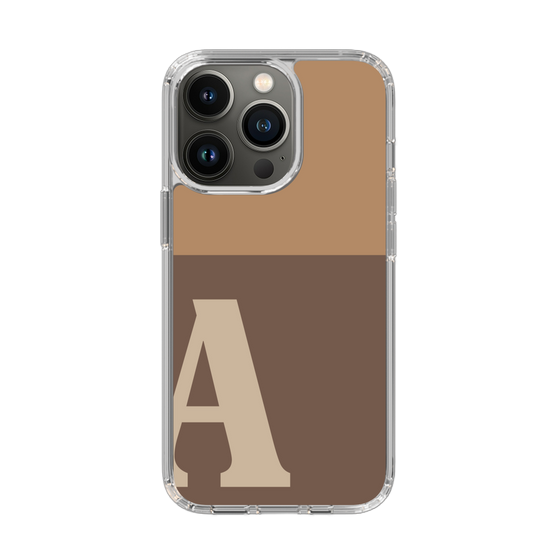 Slim Protection Case［ Original - initial two tone - A brown ］