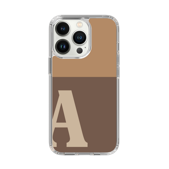 Slim Protection Case［ Original - initial two tone - A brown ］