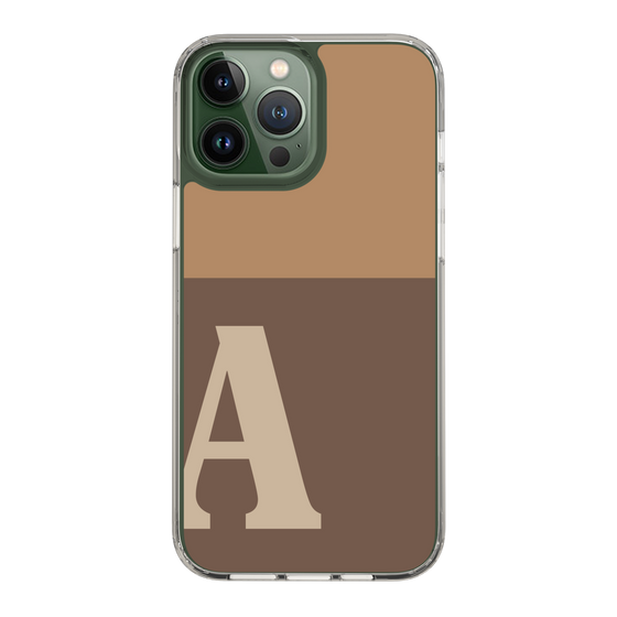 Slim Protection Case［ Original - initial two tone - A brown ］
