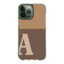 Slim Protection Case［ Original - initial two tone - A brown ］