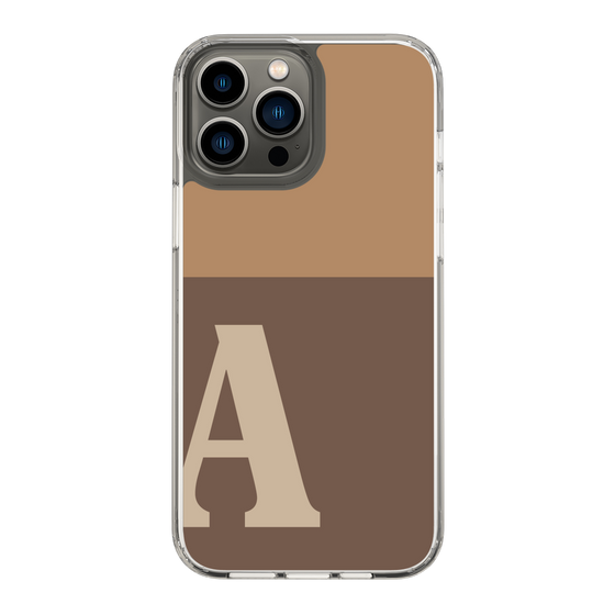 Slim Protection Case［ Original - initial two tone - A brown ］