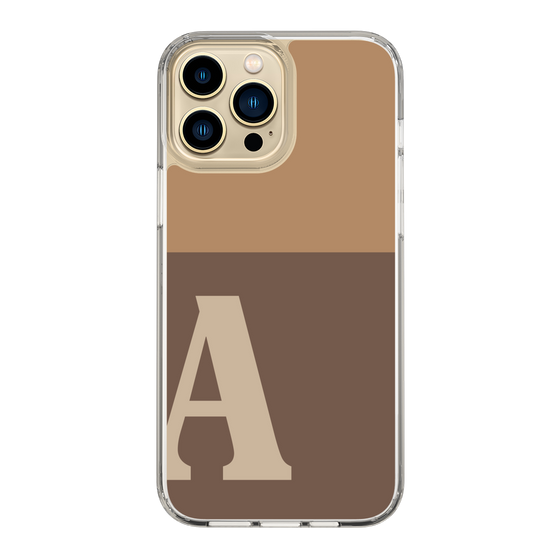 Slim Protection Case［ Original - initial two tone - A brown ］