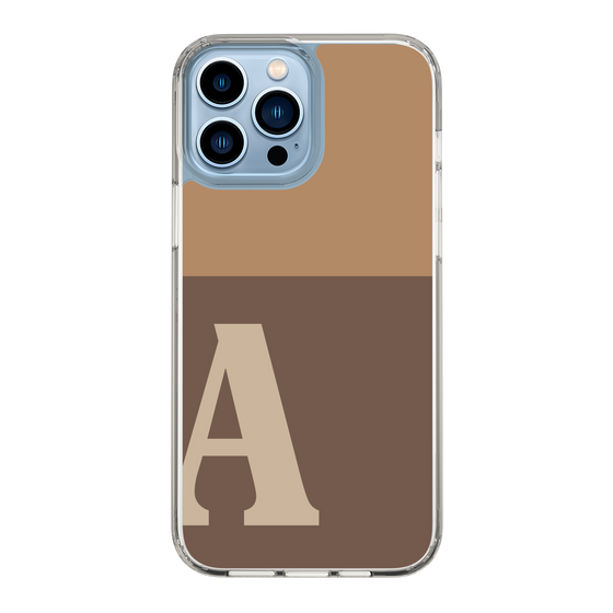 Slim Protection Case［ Original - initial two tone - A brown ］