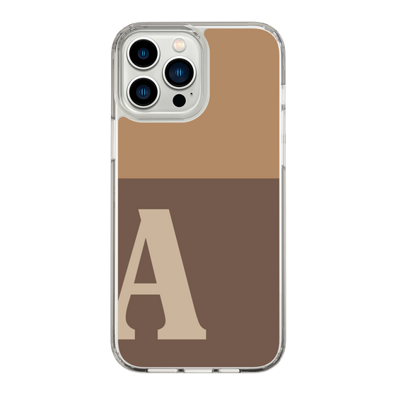Slim Protection Case［ Original - initial two tone - A brown ］