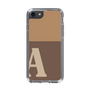 Slim Protection Case［ Original - initial two tone - A brown ］