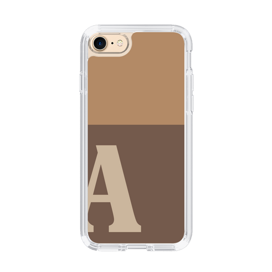 Slim Protection Case［ Original - initial two tone - A brown ］