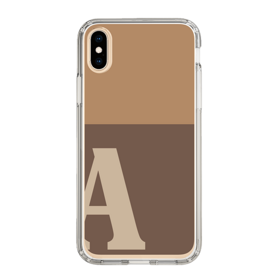 Slim Protection Case［ Original - initial two tone - A brown ］