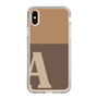 Slim Protection Case［ Original - initial two tone - A brown ］