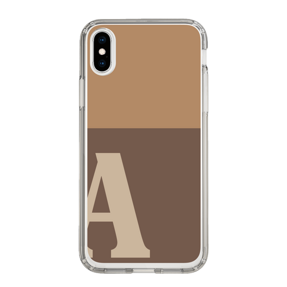 Slim Protection Case［ Original - initial two tone - A brown ］