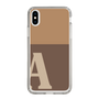Slim Protection Case［ Original - initial two tone - A brown ］