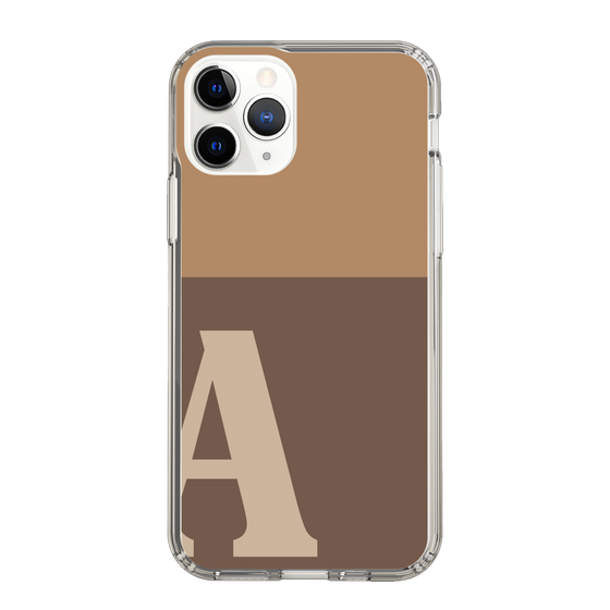 Slim Protection Case［ Original - initial two tone - A brown ］