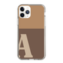 Slim Protection Case［ Original - initial two tone - A brown ］