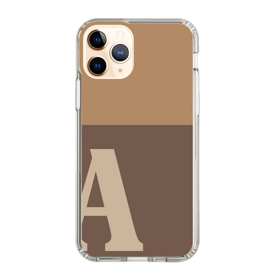 Slim Protection Case［ Original - initial two tone - A brown ］