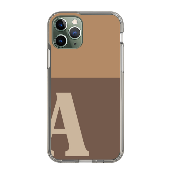 Slim Protection Case［ Original - initial two tone - A brown ］