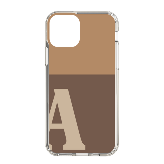 Slim Protection Case［ Original - initial two tone - A brown ］