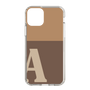 Slim Protection Case［ Original - initial two tone - A brown ］