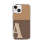 Slim Protection Case［ Original - initial two tone - A brown ］