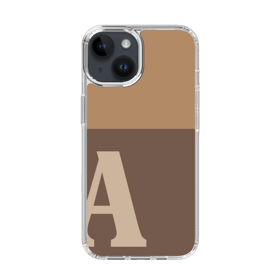 Slim Protection Case［ Original - initial two tone - A brown ］