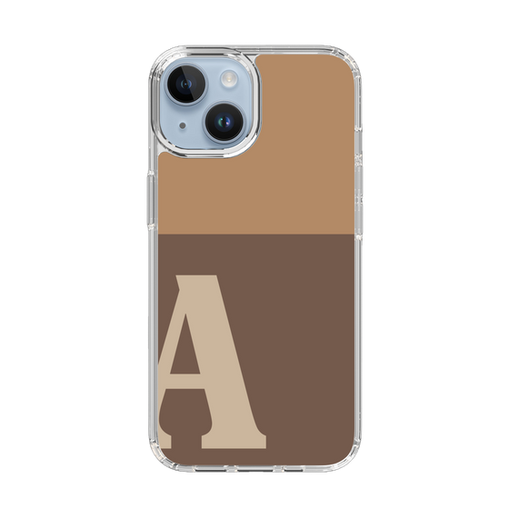 Slim Protection Case［ Original - initial two tone - A brown ］