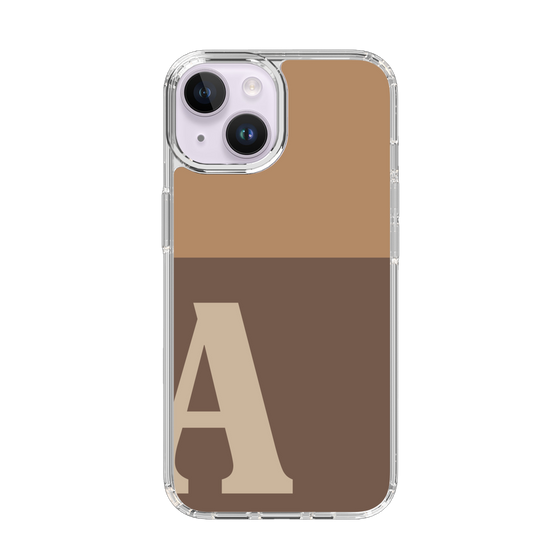 Slim Protection Case［ Original - initial two tone - A brown ］