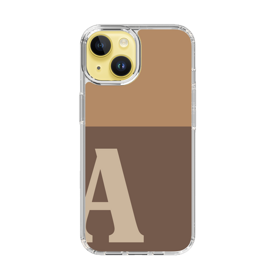 Slim Protection Case［ Original - initial two tone - A brown ］