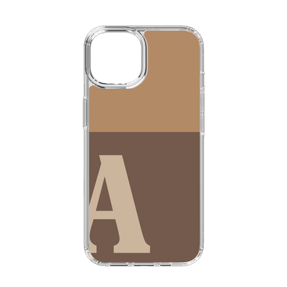 Slim Protection Case［ Original - initial two tone - A brown ］