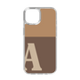 Slim Protection Case［ Original - initial two tone - A brown ］