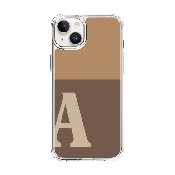 Slim Protection Case［ Original - initial two tone - A brown ］
