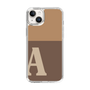 Slim Protection Case［ Original - initial two tone - A brown ］