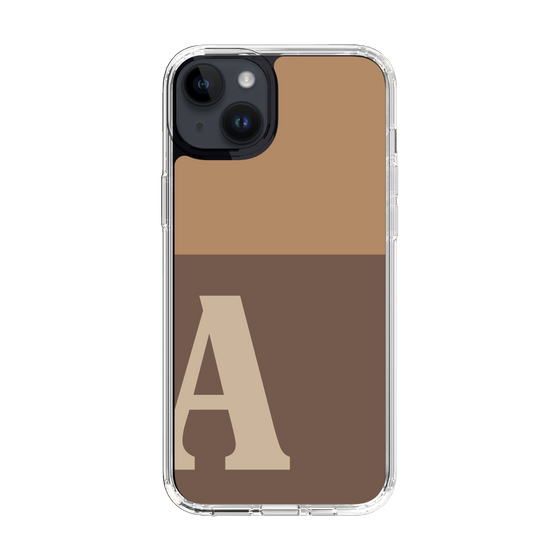 Slim Protection Case［ Original - initial two tone - A brown ］