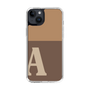 Slim Protection Case［ Original - initial two tone - A brown ］