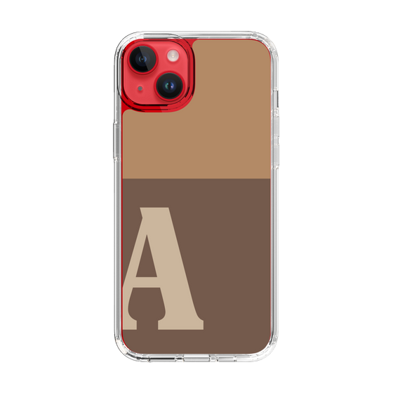 Slim Protection Case［ Original - initial two tone - A brown ］