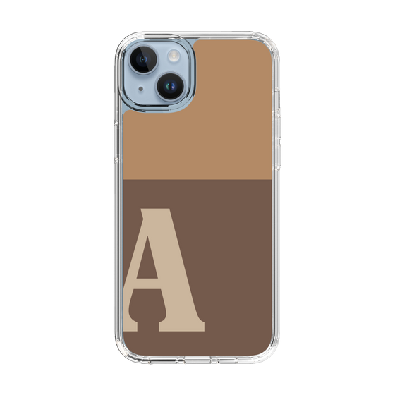 Slim Protection Case［ Original - initial two tone - A brown ］
