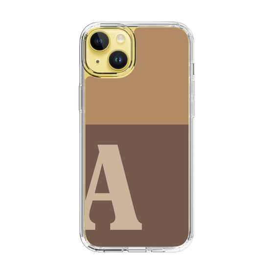 Slim Protection Case［ Original - initial two tone - A brown ］