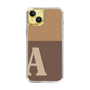 Slim Protection Case［ Original - initial two tone - A brown ］