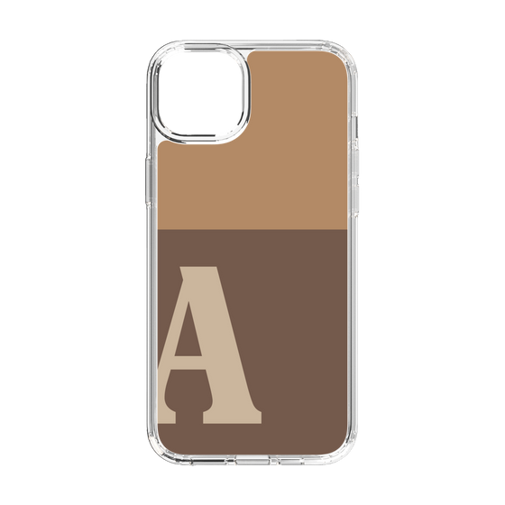 Slim Protection Case［ Original - initial two tone - A brown ］
