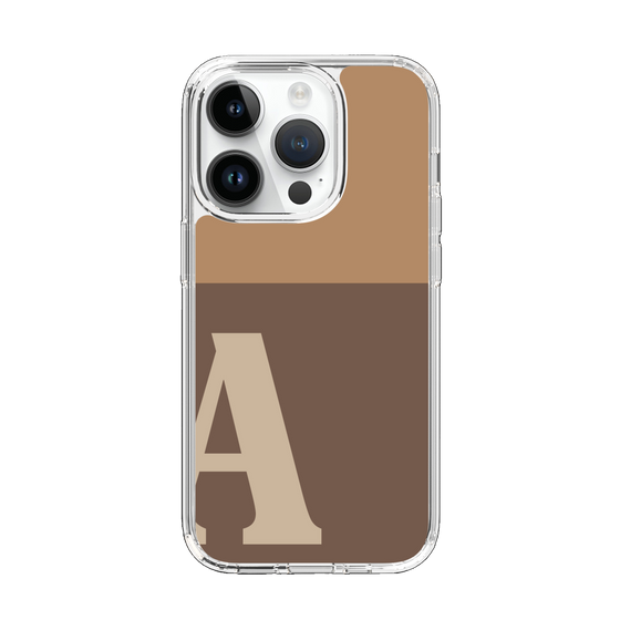 Slim Protection Case［ Original - initial two tone - A brown ］
