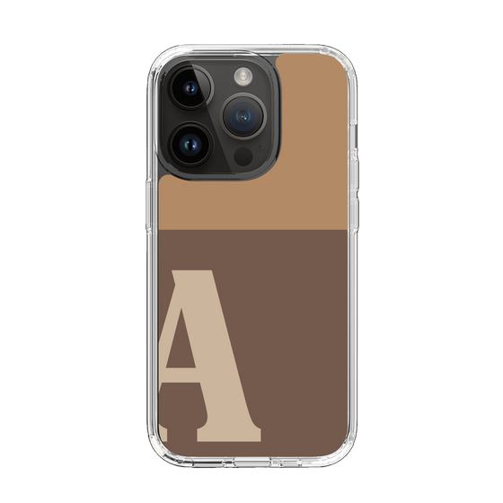 Slim Protection Case［ Original - initial two tone - A brown ］