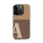 Slim Protection Case［ Original - initial two tone - A brown ］