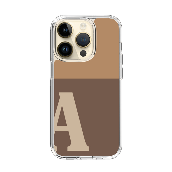 Slim Protection Case［ Original - initial two tone - A brown ］