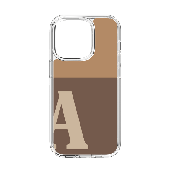 Slim Protection Case［ Original - initial two tone - A brown ］