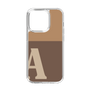 Slim Protection Case［ Original - initial two tone - A brown ］