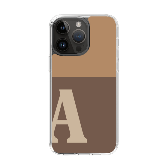 Slim Protection Case［ Original - initial two tone - A brown ］