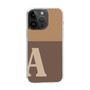 Slim Protection Case［ Original - initial two tone - A brown ］