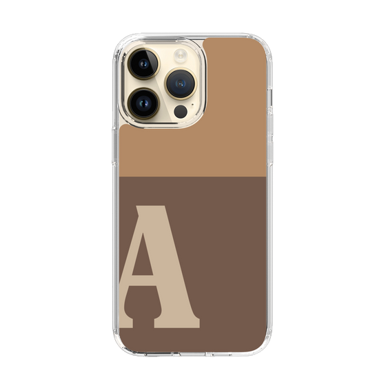 Slim Protection Case［ Original - initial two tone - A brown ］